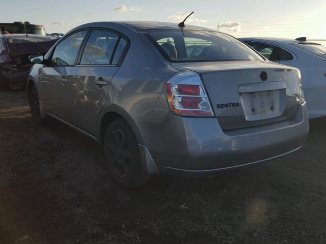 3N1AB61E28L688418 - 2008 NISSAN SENTRA 2.0 GRAY photo 3