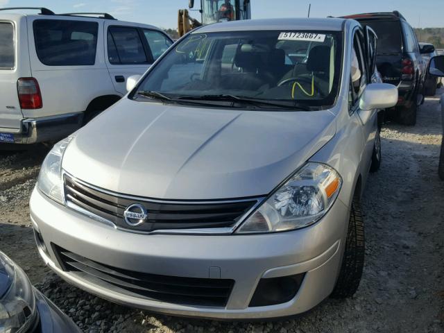 3N1BC1CP3BL430869 - 2011 NISSAN VERSA S SILVER photo 2