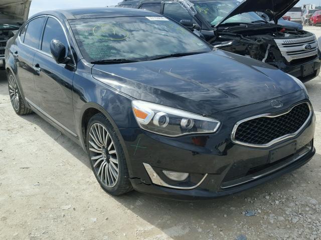 KNALN4D74E5121229 - 2014 KIA CADENZA PR BLACK photo 1