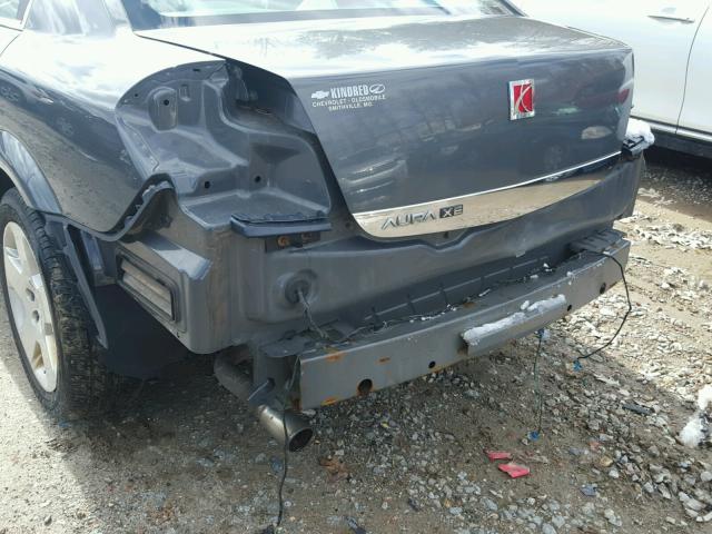 1G8ZS57N17F162933 - 2007 SATURN AURA XE GRAY photo 9