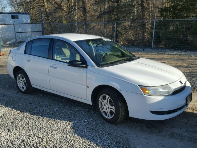 1G8AJ52F34Z197077 - 2004 SATURN ION LEVEL WHITE photo 1