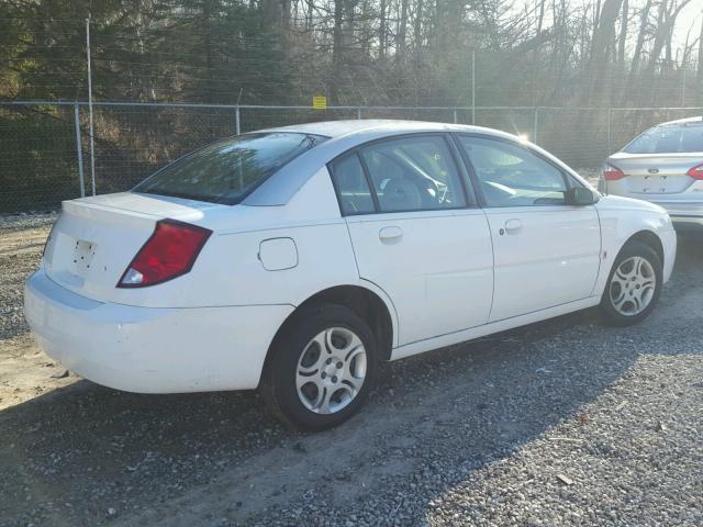 1G8AJ52F34Z197077 - 2004 SATURN ION LEVEL WHITE photo 4