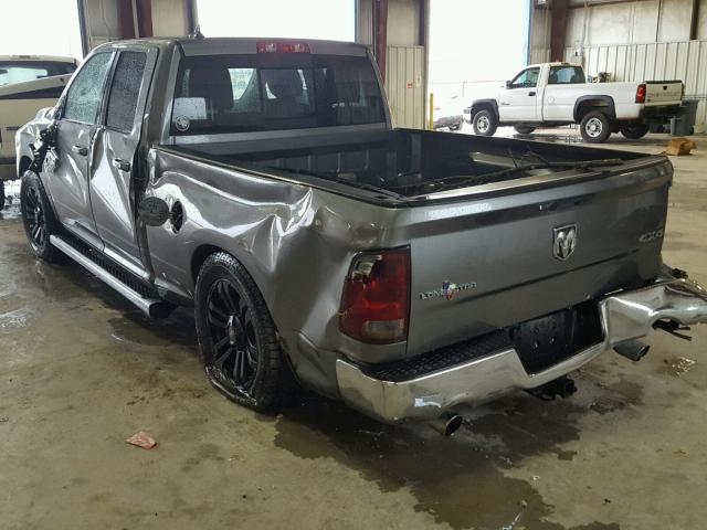 1C6RR7GT6DS528455 - 2013 RAM 1500 SLT GRAY photo 3