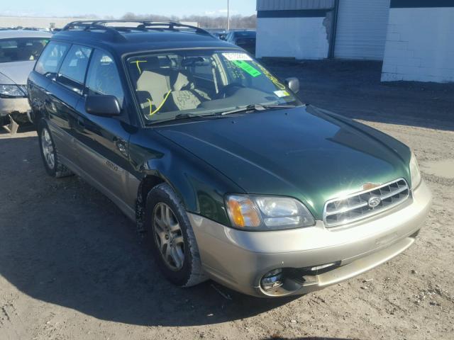 4S3BH665426656810 - 2002 SUBARU LEGACY OUT GREEN photo 1