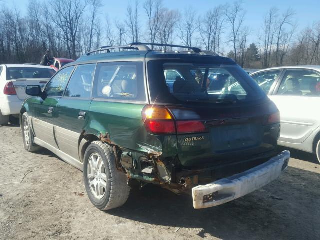 4S3BH665426656810 - 2002 SUBARU LEGACY OUT GREEN photo 3