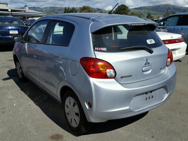 ML32A3HJ0FH040063 - 2015 MITSUBISHI MIRAGE DE SILVER photo 3