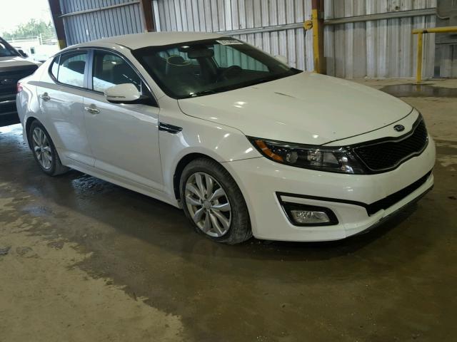 5XXGN4A75EG328216 - 2014 KIA OPTIMA EX WHITE photo 1