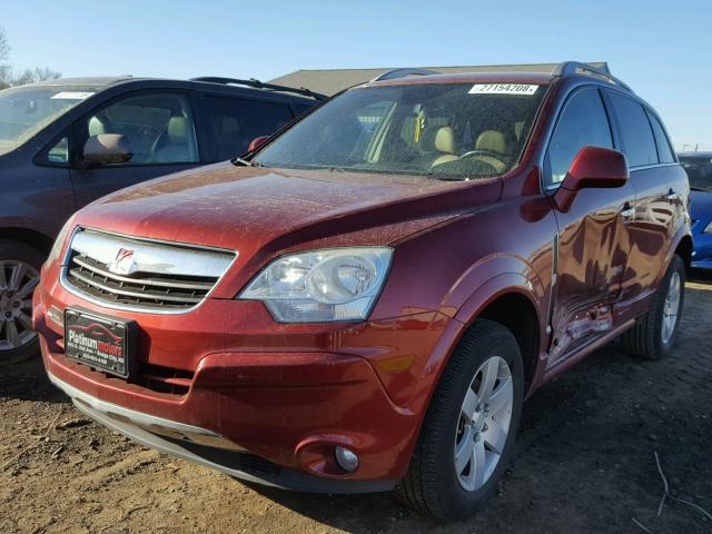 3GSCL53718S568387 - 2008 SATURN VUE XR RED photo 2