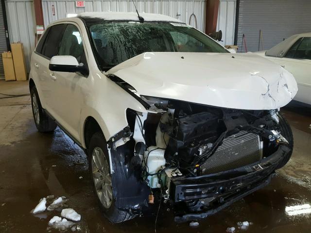 2FMDK4KC7CBA90384 - 2012 FORD EDGE LIMIT WHITE photo 1