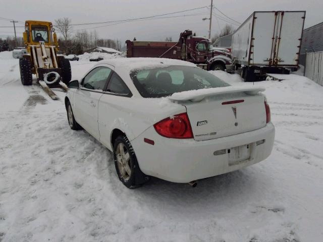 1G2AL15F077265117 - 2007 PONTIAC G5 WHITE photo 3