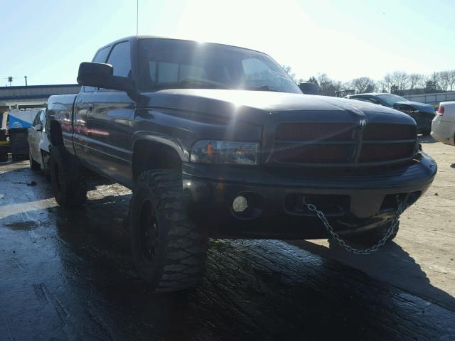 1B7HF13Z5YJ114986 - 2000 DODGE RAM 1500 BLACK photo 1