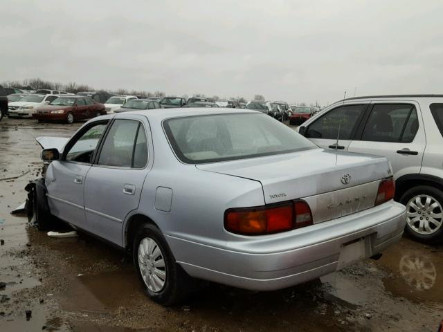 JT2SK12E0S0288924 - 1995 TOYOTA CAMRY LE BLUE photo 3