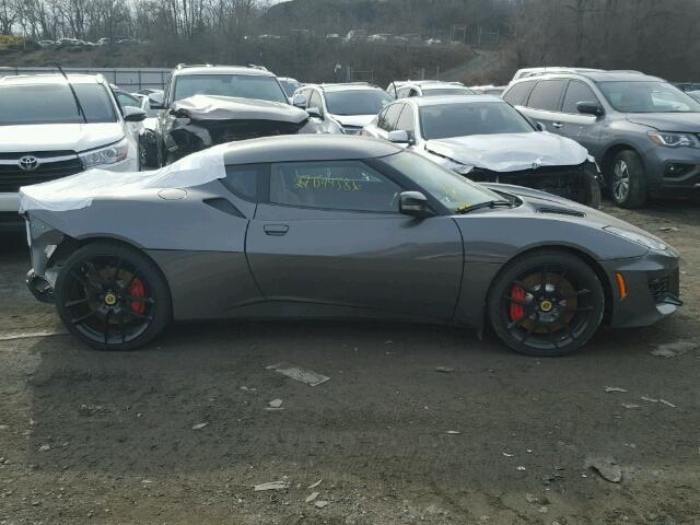 SCCLMDVN0HHA20048 - 2017 LOTUS EVORA GRAY photo 10