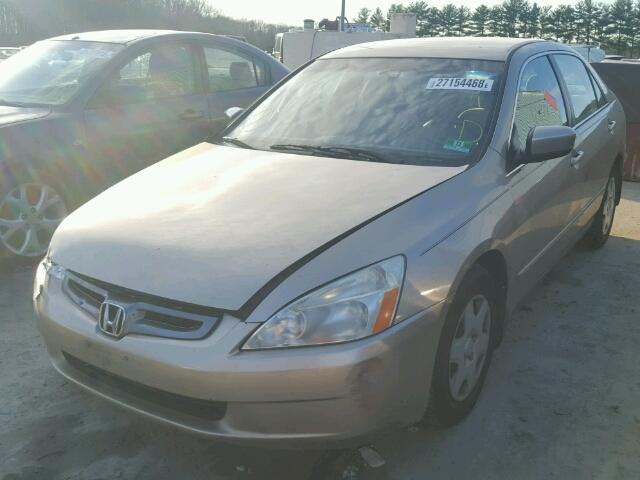 3HGCM56465G710629 - 2005 HONDA ACCORD LX GOLD photo 2