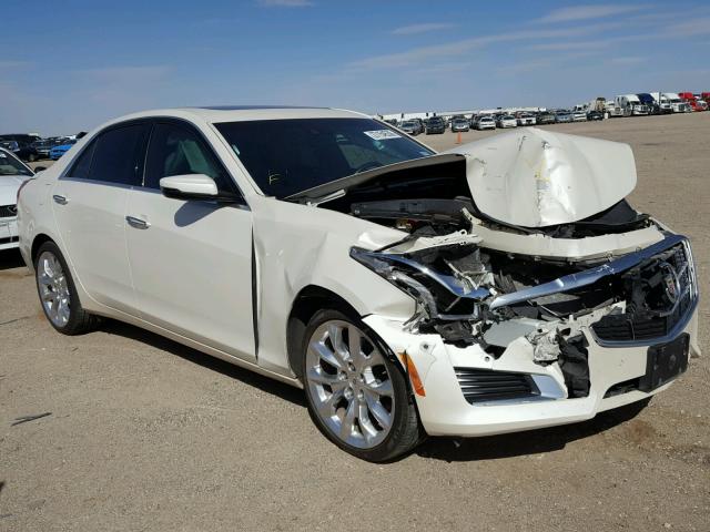 1G6AS5SX7E0185826 - 2014 CADILLAC CTS PERFOR Weiß Foto 1
