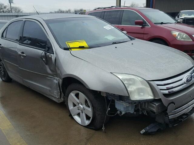 3FAHP07Z38R257612 - 2008 FORD FUSION SE SILVER photo 9