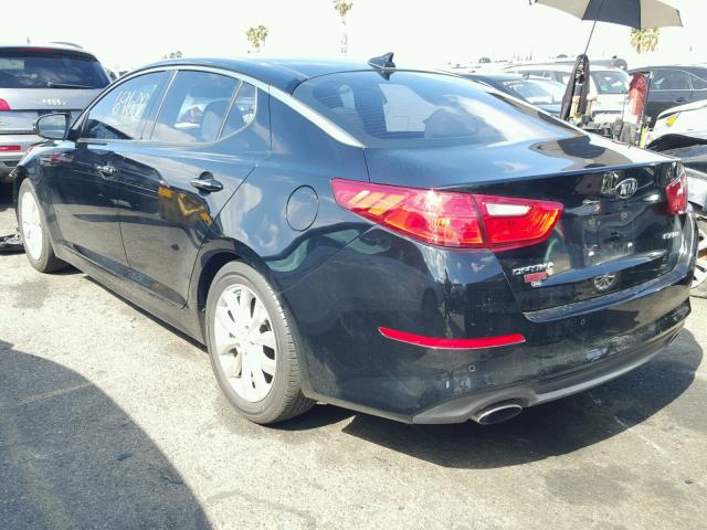 5XXGN4A78FG370946 - 2015 KIA OPTIMA EX BLACK photo 3