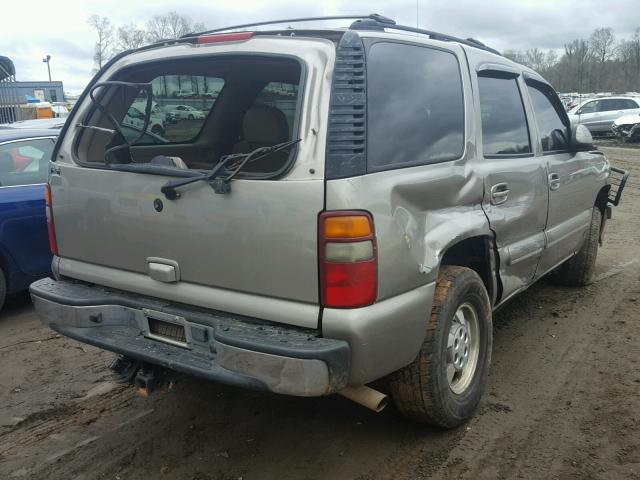 1GNEC13Z42J269040 - 2002 CHEVROLET TAHOE C150 BEIGE photo 4