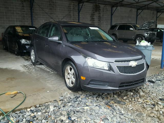 1G1PF5S98B7213352 - 2011 CHEVROLET CRUZE LT GRAY photo 1