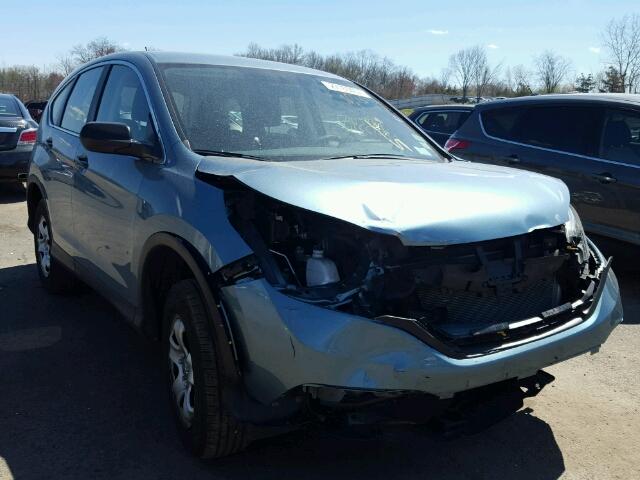 2HKRM4H36DH694171 - 2013 HONDA CR-V BLUE photo 1