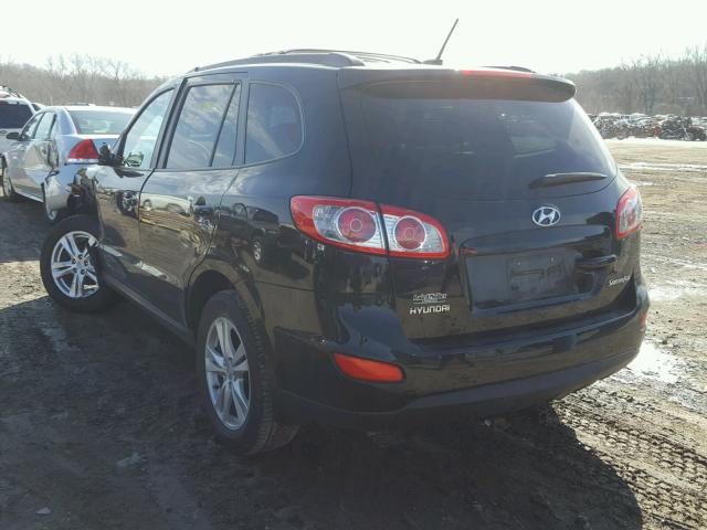 5NMSH4AG5AH371516 - 2010 HYUNDAI SANTA FE S GRAY photo 3