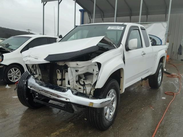 1GCJSDFE8B8115281 - 2011 CHEVROLET COLORADO L WHITE photo 2