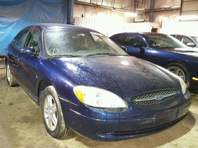 1FAFP56S1YG181274 - 2000 FORD TAURUS SEL BLUE photo 1