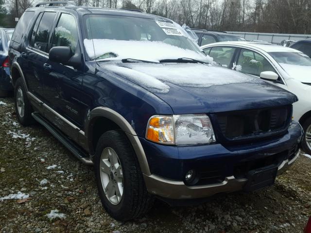 1FMDU74W14UA55063 - 2004 FORD EXPLORER E BLUE photo 1