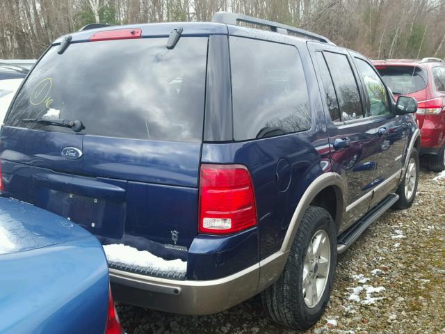 1FMDU74W14UA55063 - 2004 FORD EXPLORER E BLUE photo 4