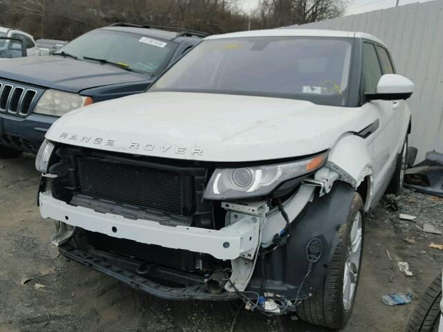 SALVR2BG0FH071042 - 2015 LAND ROVER RANGE ROVE WHITE photo 2