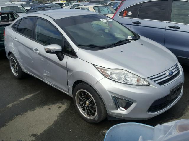 3FADP4CJ3CM126627 - 2012 FORD FIESTA SEL SILVER photo 1