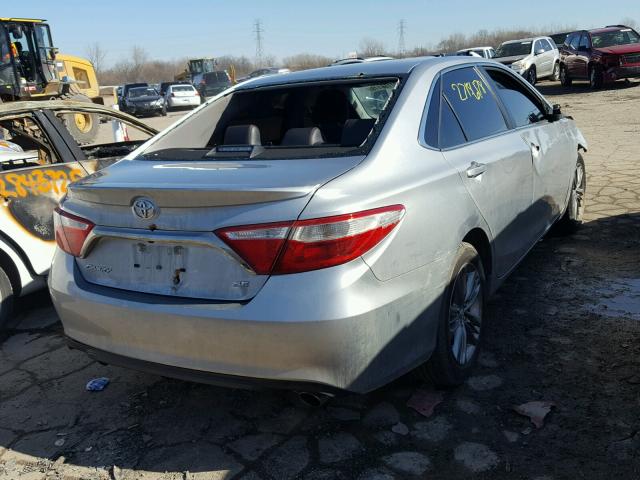 4T1BF1FK6GU220344 - 2016 TOYOTA CAMRY LE GRAY photo 4