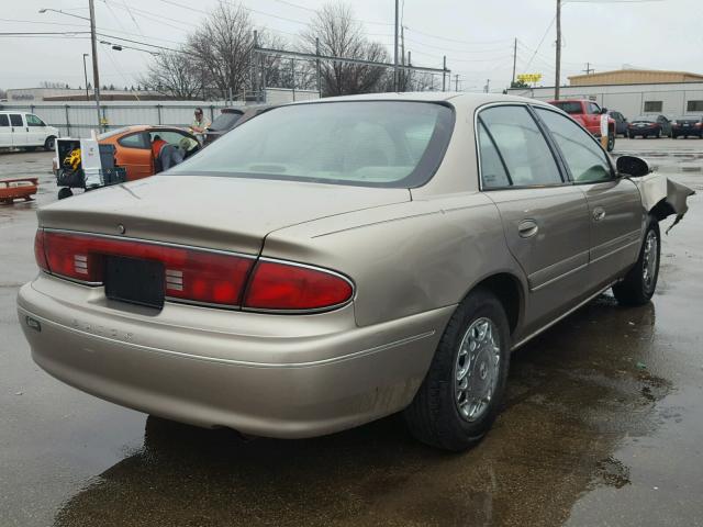 2G4WS52J721170091 - 2002 BUICK CENTURY CU BEIGE photo 4