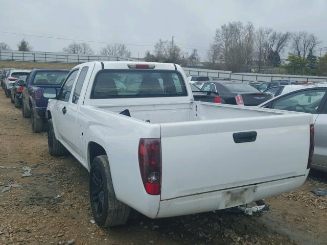 1GCCS199078202024 - 2007 CHEVROLET COLORADO WHITE photo 3