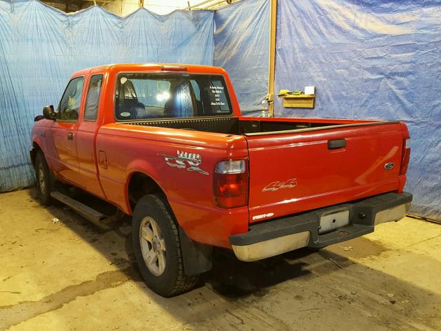 1FTZR15E45PA27322 - 2005 FORD RANGER SUP RED photo 3