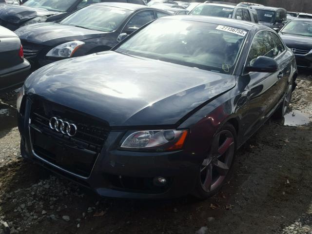 WAUDK78T89A039815 - 2009 AUDI A5 QUATTRO GRAY photo 2