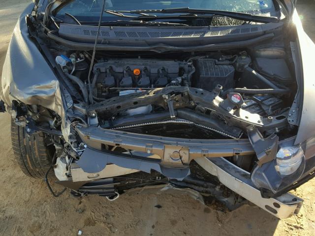 1HGFA16877L056571 - 2007 HONDA CIVIC EX GRAY photo 7