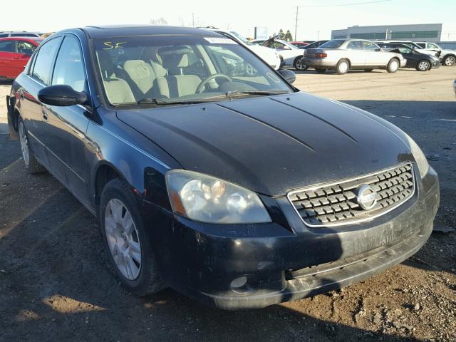 1N4AL11D75C153103 - 2005 NISSAN ALTIMA S BLACK photo 1