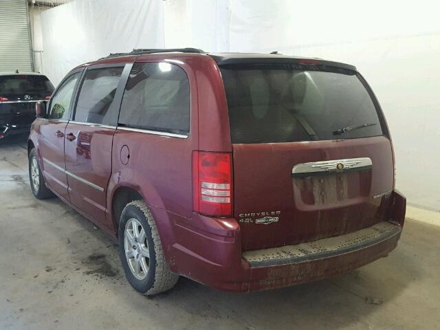 2A4RR8DXXAR368416 - 2010 CHRYSLER TOWN & COU RED photo 3