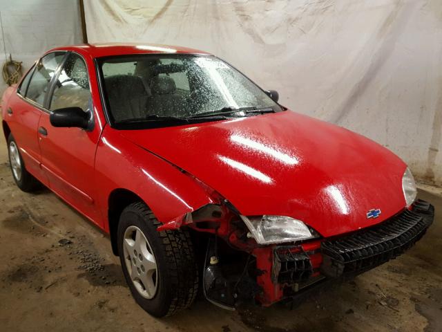 1G1JC524927249280 - 2002 CHEVROLET CAVALIER B RED photo 1