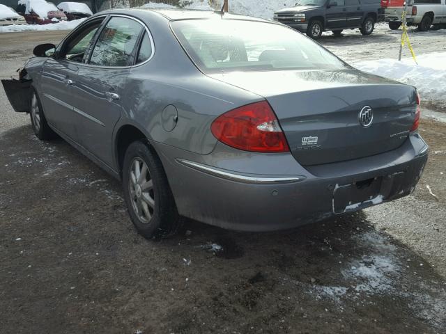 2G4WD582181148798 - 2008 BUICK LACROSSE C GRAY photo 3