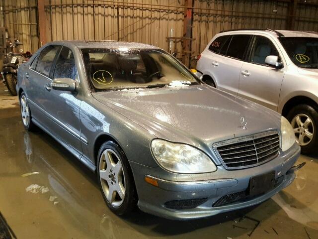 WDBNG83J95A438049 - 2005 MERCEDES-BENZ S 430 4MAT GRAY photo 1