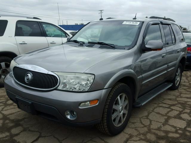 5GADS13SX52227451 - 2005 BUICK RAINIER CX GRAY photo 2