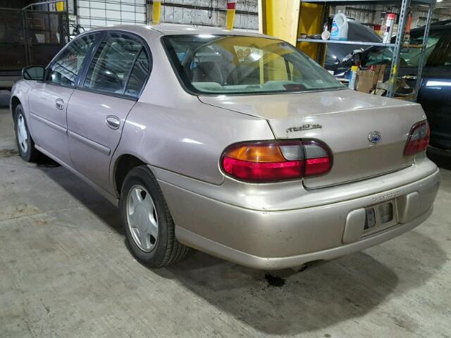 1G1ND52J5Y6155075 - 2000 CHEVROLET MALIBU GOLD photo 3