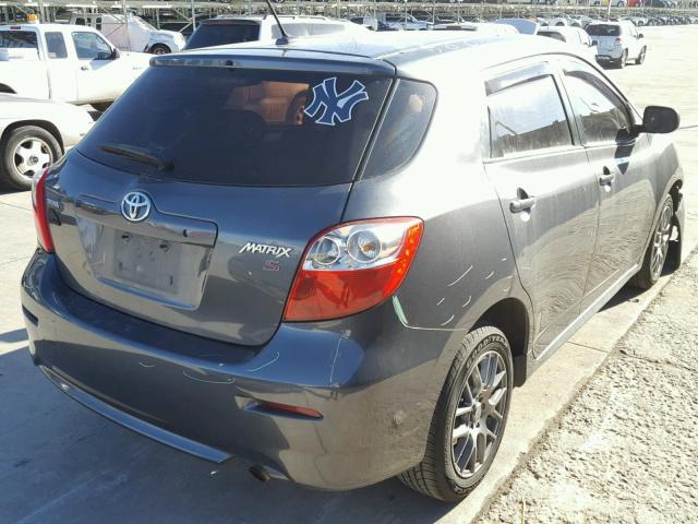 2T1KE4EE8AC042316 - 2010 TOYOTA COROLLA MA GRAY photo 4