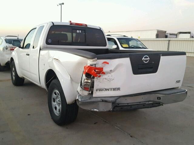 1N6BD0CT2AC428927 - 2010 NISSAN FRONTIER K WHITE photo 3