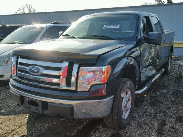 1FTFW1E87AFC72881 - 2010 FORD F150 SUPER BLACK photo 2