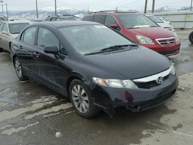 2HGFA1F93BH518106 - 2011 HONDA CIVIC EXL 黑色 照片 1