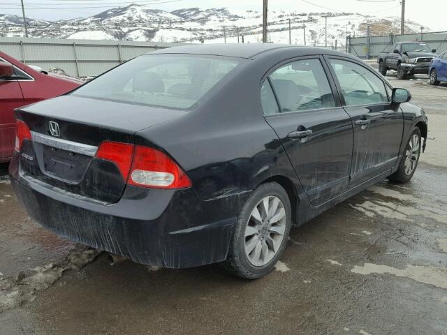 2HGFA1F93BH518106 - 2011 HONDA CIVIC EXL 黑色 照片 4