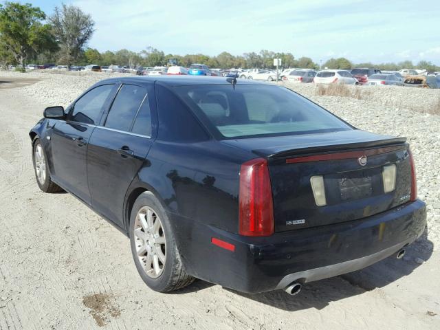 1G6DC67A460108966 - 2006 CADILLAC STS BLACK photo 3